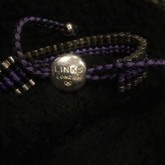 Links London friends forever purple bracelet - Picture 2 of 2
